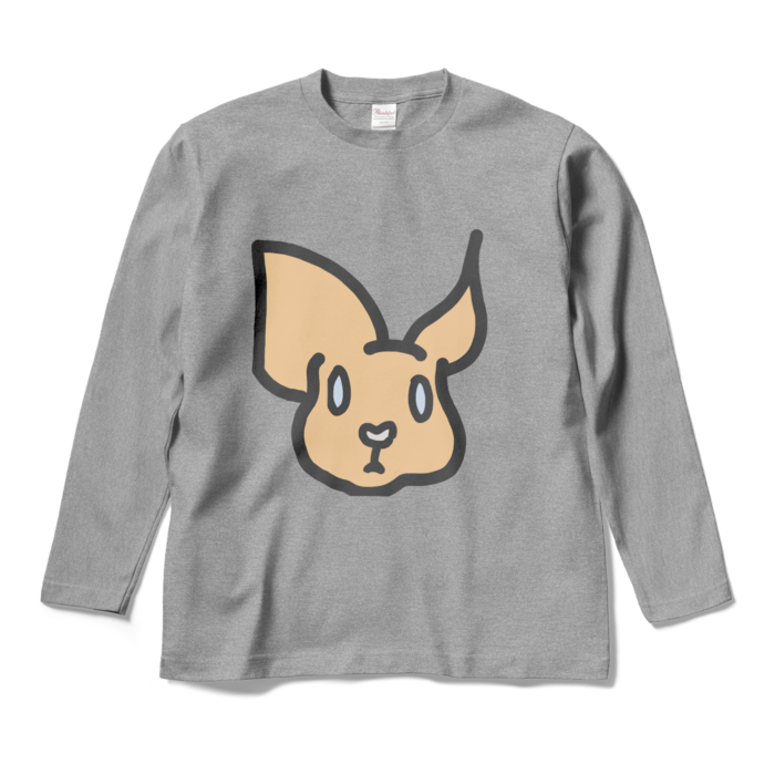 ロングスリーブTシャツ - M - 杢グレー