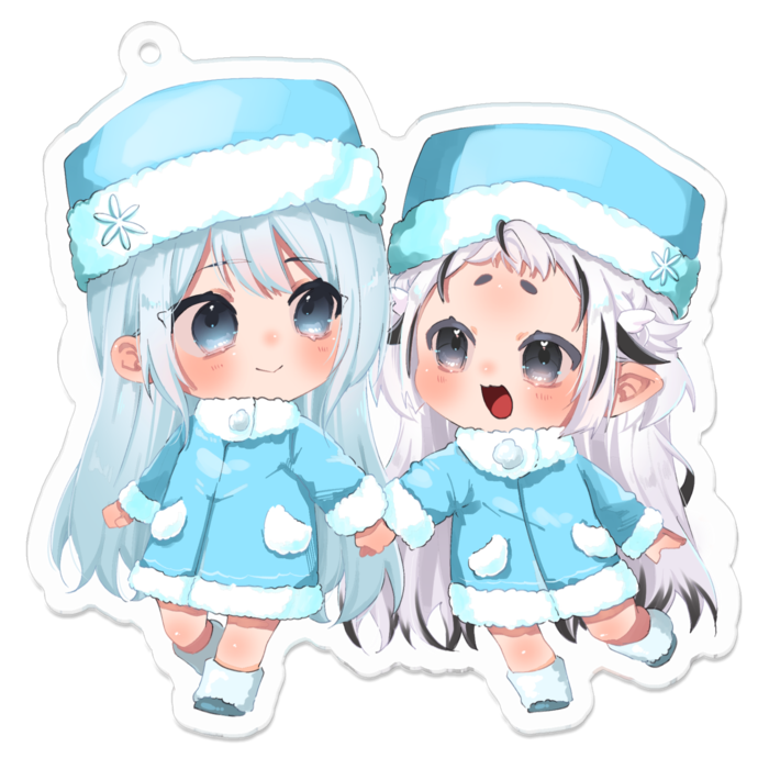 アクリルキーホルダー - 70 x 70 (mm)