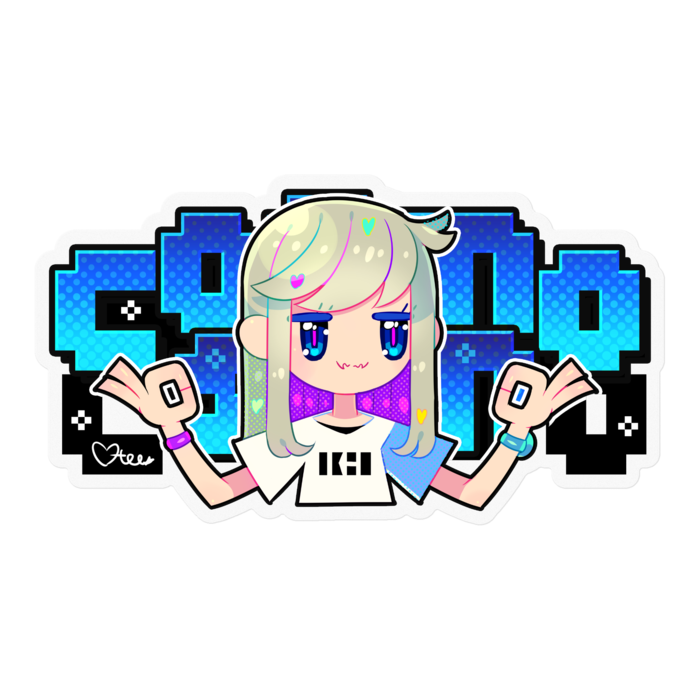ステッカー(クリア) - 100 x 100 (mm)
