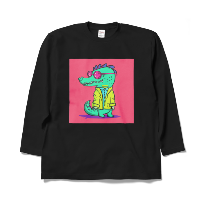ロングスリーブTシャツ - XL - ブラック