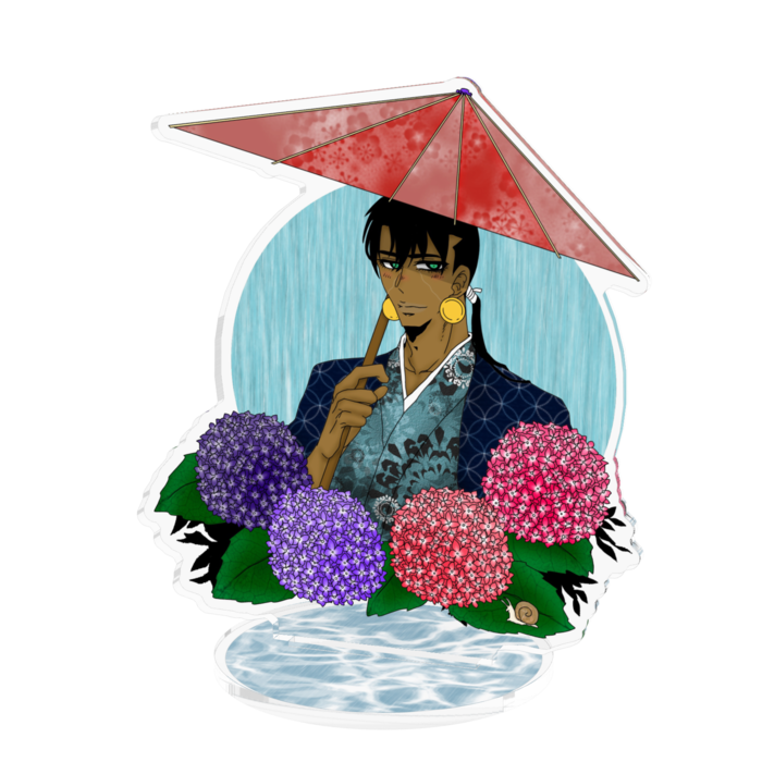 番傘と紫陽花 Miyaza Booth