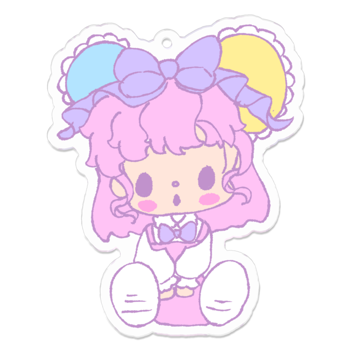 アクリルキーホルダー - 70 x 70 (mm)