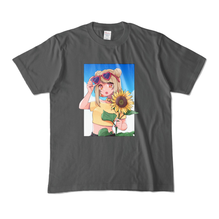 カラーTシャツ - M - チャコール (濃色)