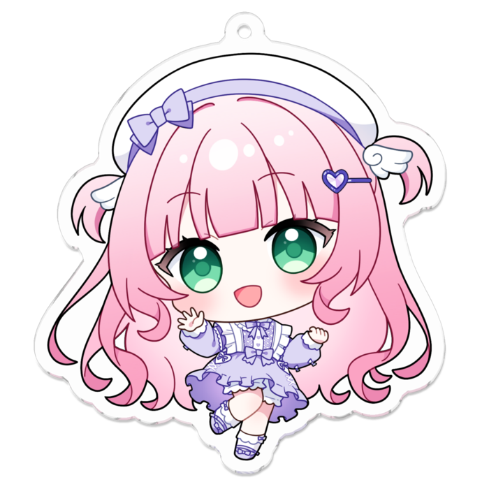 アクリルキーホルダー - 70 x 70 (mm)