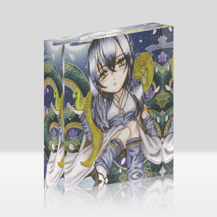 アクリルブロック - 100x100mm