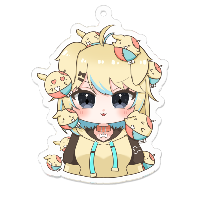 アクリルキーホルダー - 70 x 70 (mm)