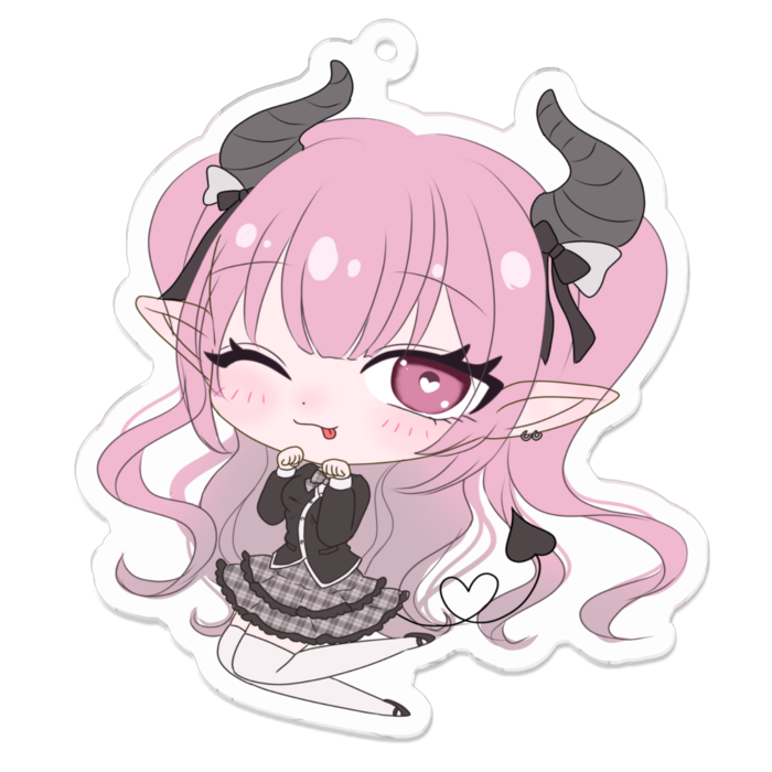 アクリルキーホルダー - 70 x 70 (mm)