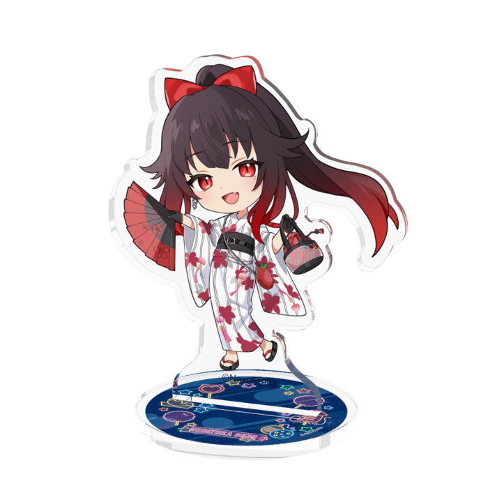 【V大祭】蛇塚朱々 アクリルフィギュア - 70x70mm