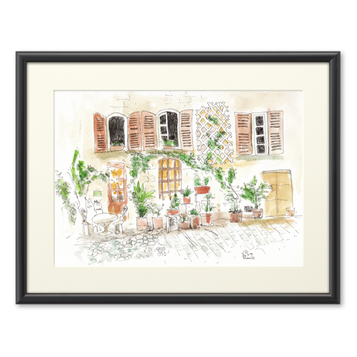 A4 - 額縁・ブラック