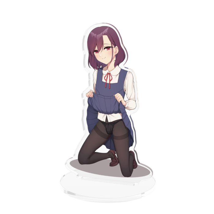 性欲処理委員長アクリルフィギュア - 100x100mm