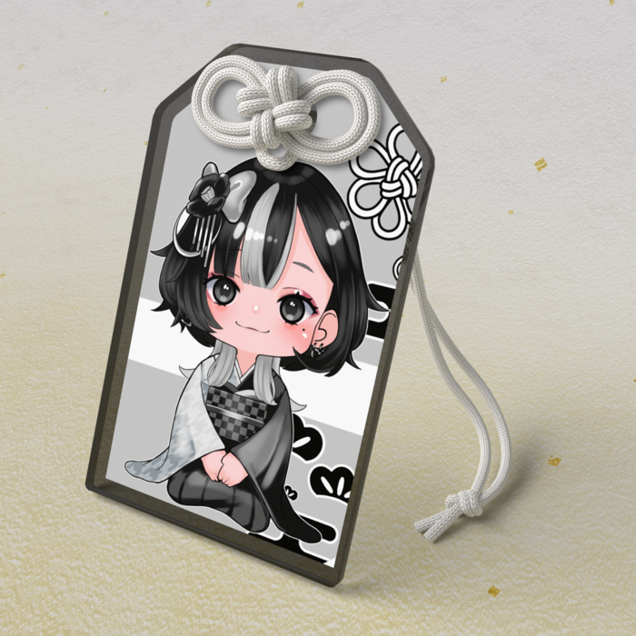 アクリルお守り - 50 × 80mm