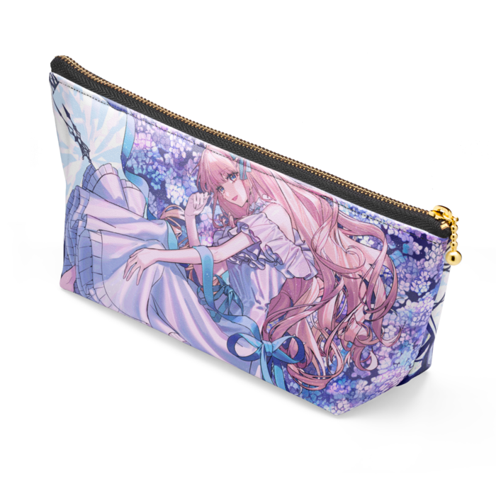 ポーチ - 長さ21.5cm / 高さ10cm - ブラック