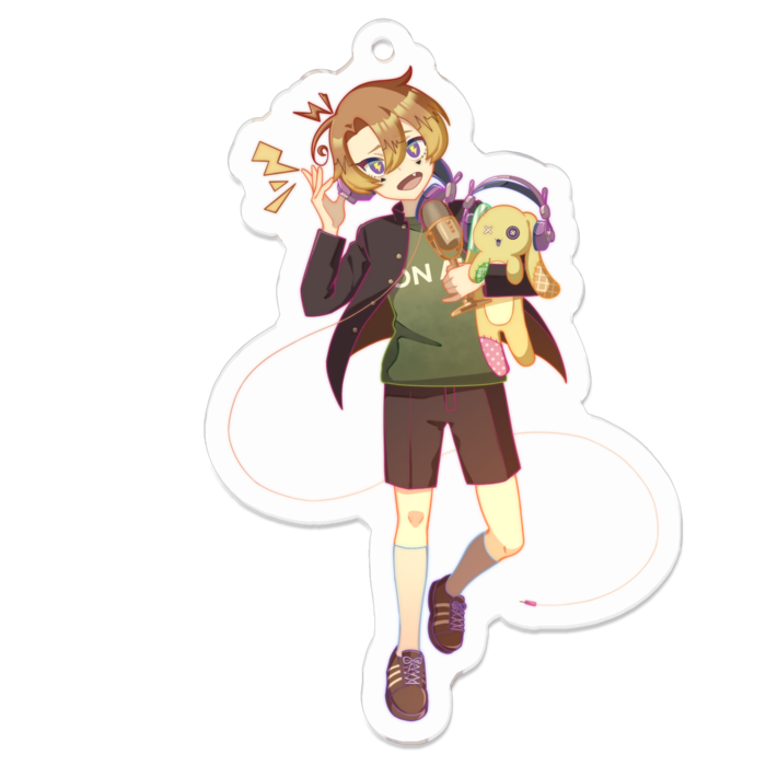 アクリルキーホルダー　70 x 70 (mm)