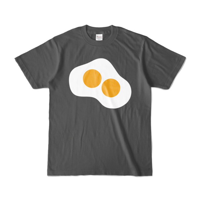 カラーTシャツ - S - チャコール (濃色)