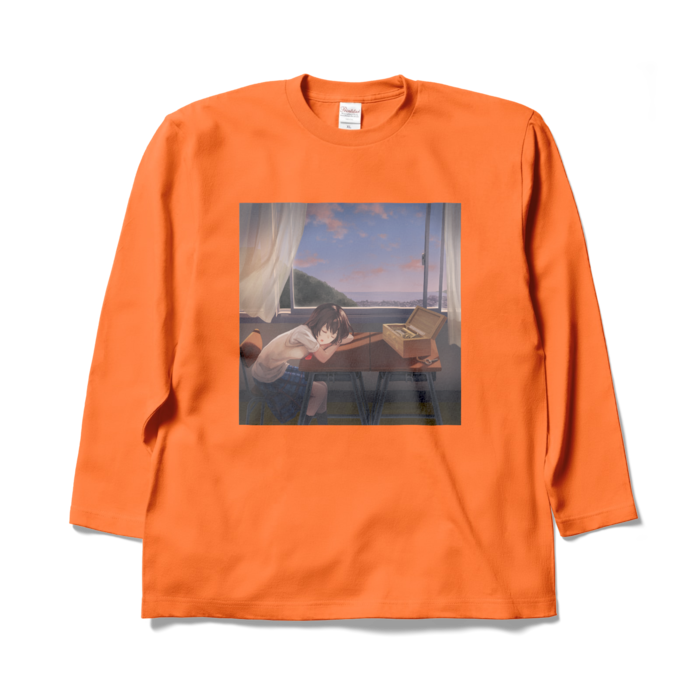 ロングスリーブTシャツ - XL - オレンジ