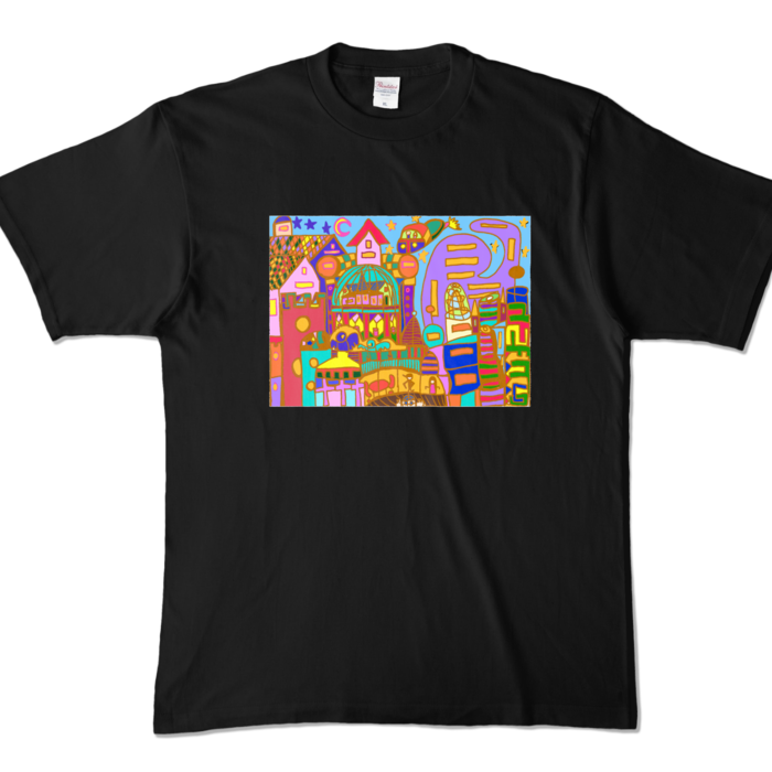 カラーTシャツ - XL - ブラック (濃色)