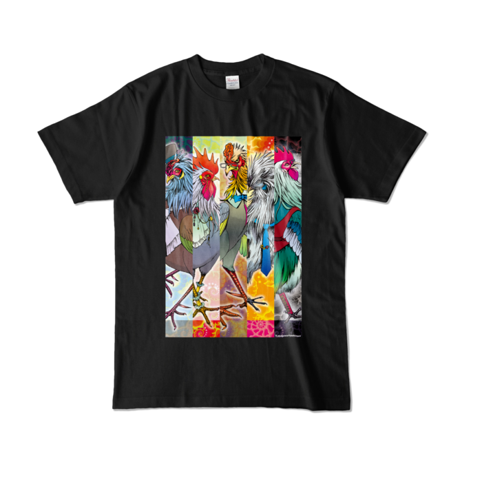 カラーTシャツ - L - ブラック (濃色)
