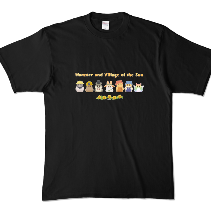 カラーTシャツ - XL - ブラック (濃色)