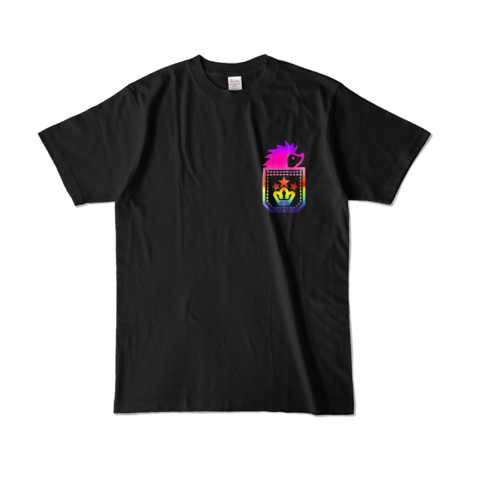 カラーTシャツ - L - ブラック (濃色)