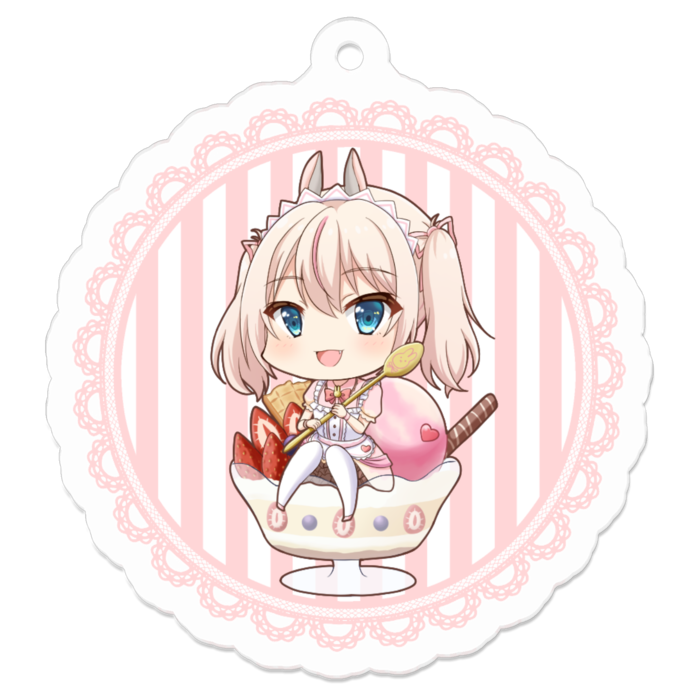 アクリルキーホルダー - 50 x 50 (mm)