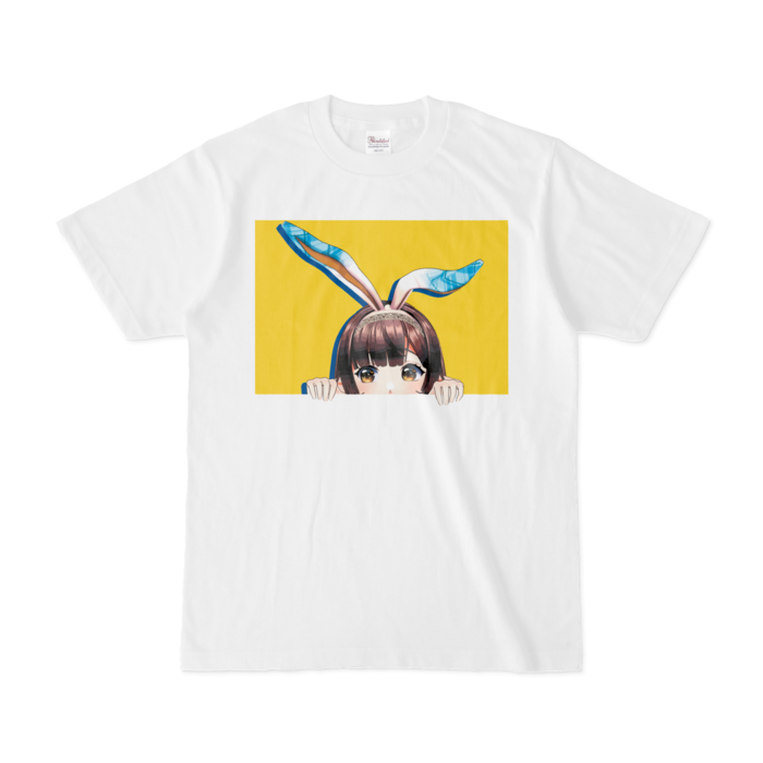 Tシャツ - S - 白/イエロー