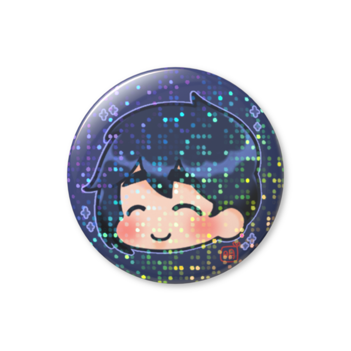 ホログラム缶バッジ - セバスチャン(1) 32mm