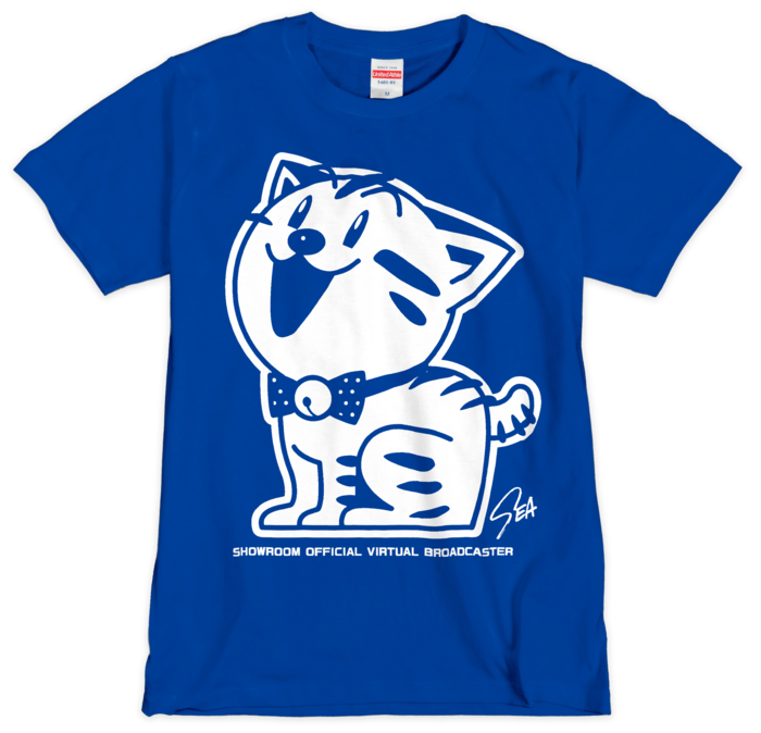 青Tシャツ　Mサイズ