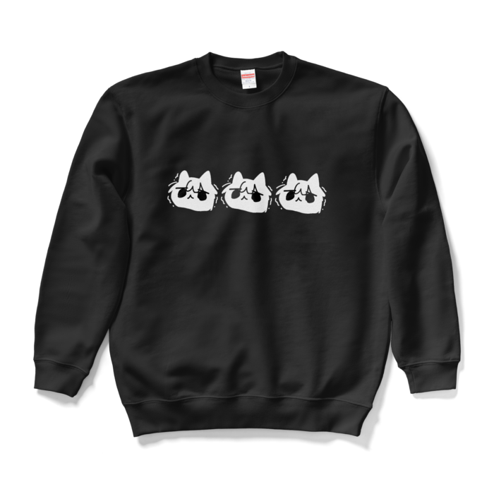 ３兄弟スウェット - L - ブラック