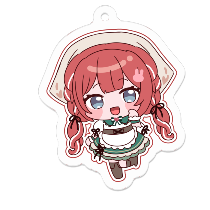 もちっとキーホルダー(にっこり)