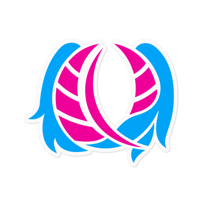 ステッカー - 100 x 100 (mm)