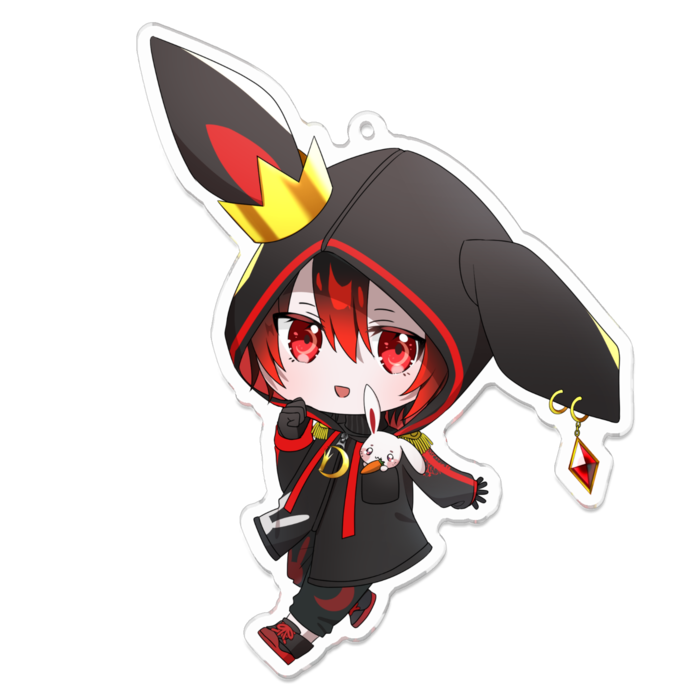 アクリルキーホルダー - 100 x 100 (mm)