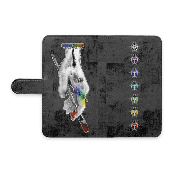 手帳型Androidケース - L - ストラップ穴 なし