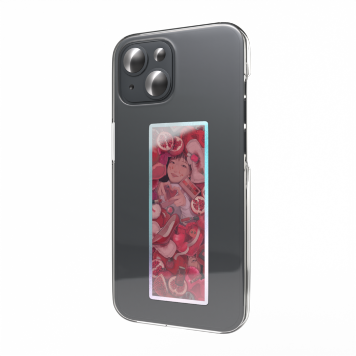 オーロラスマホステッカー - 縦