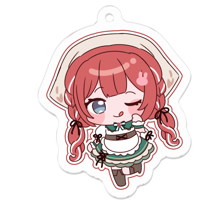 もちっとキーホルダー(ぺろり)