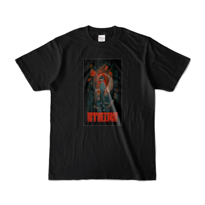 カラーTシャツ - S - ブラック (濃色)