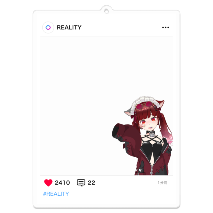 アクリルキーホルダー - 100 x 100 (mm)