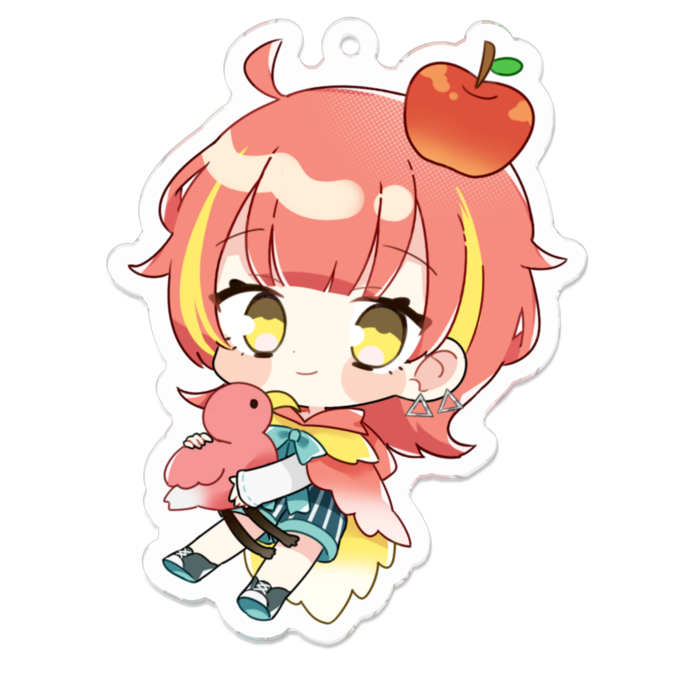 アクキー 70 x 70mm(7cm)