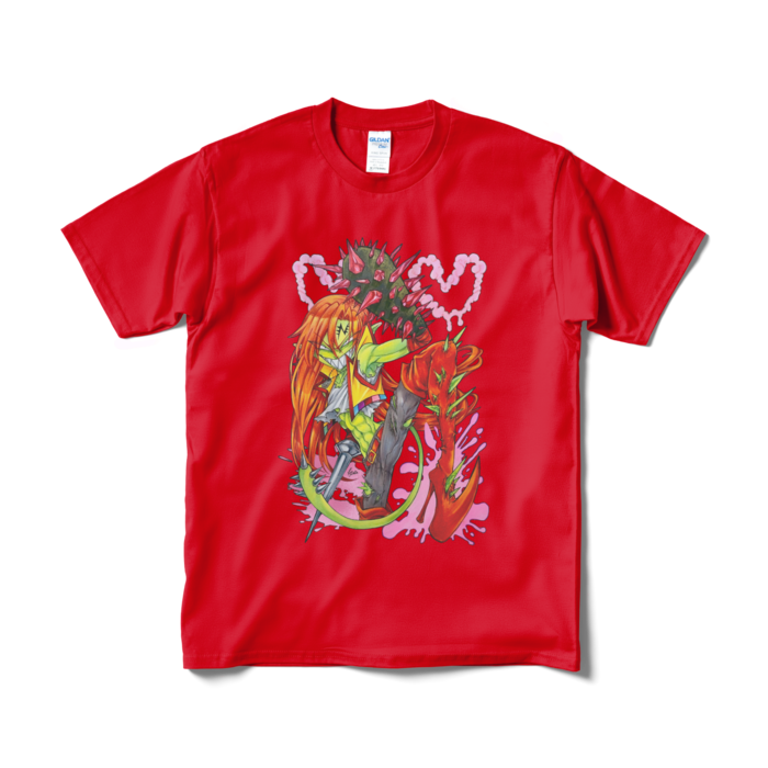 Tシャツ(短納期) - M - レッド