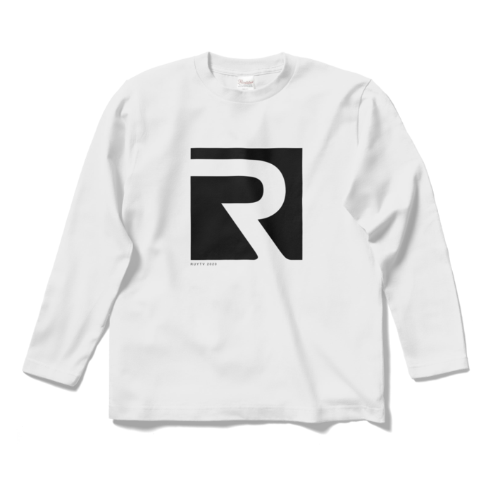 ロングスリーブTシャツ - S - ホワイト(黒)