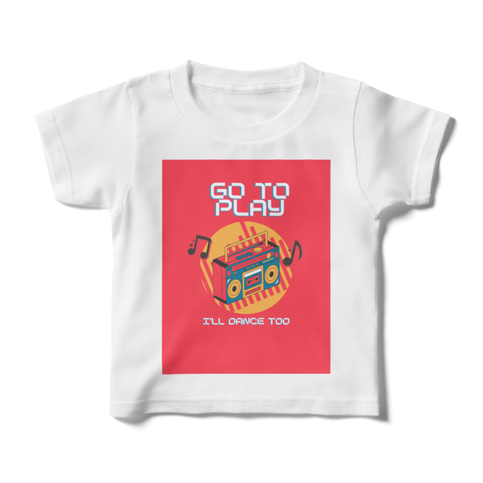 キッズTシャツ - 100cm - 正面