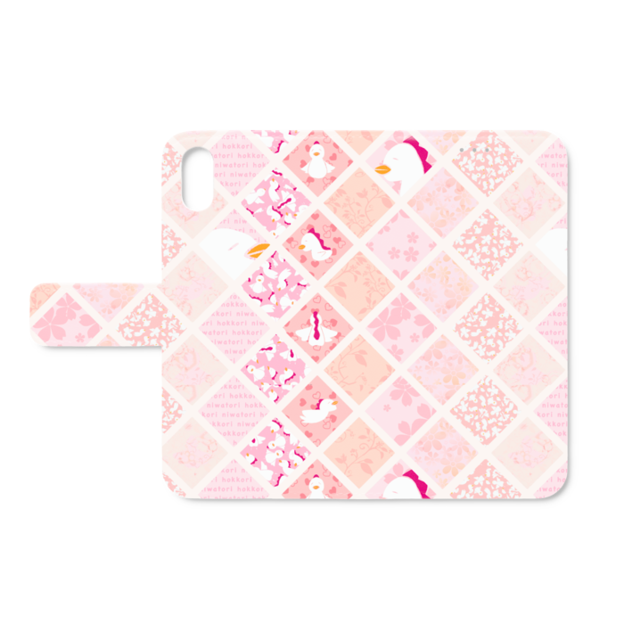 手帳型iPhoneケース - iPhone XS / X - ストラップ穴 なし