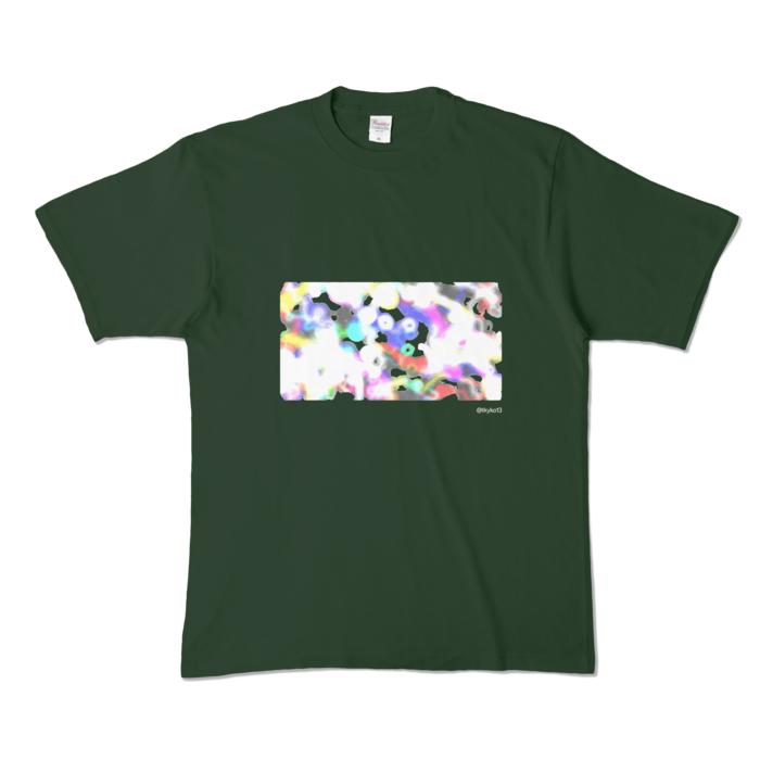 カラーTシャツ - XL - フォレスト (濃色)