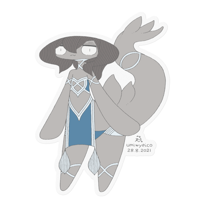 ステッカー - 100 x 100 (mm)