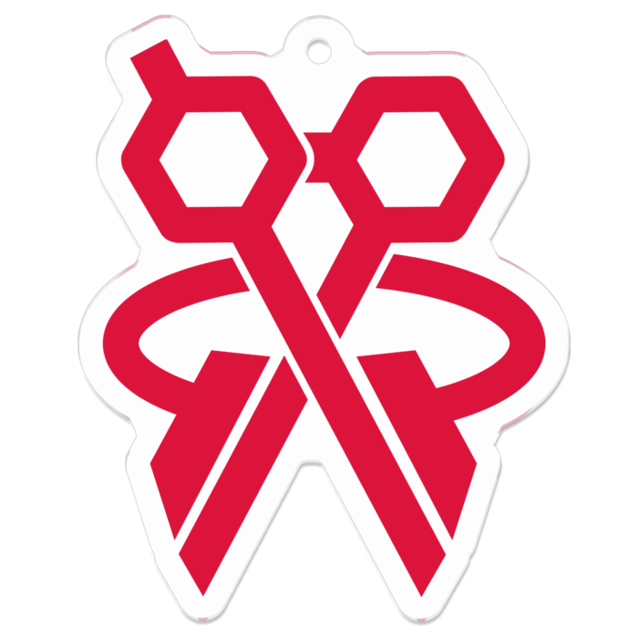 アクリルキーホルダー - 50 x 50 (mm)(4)