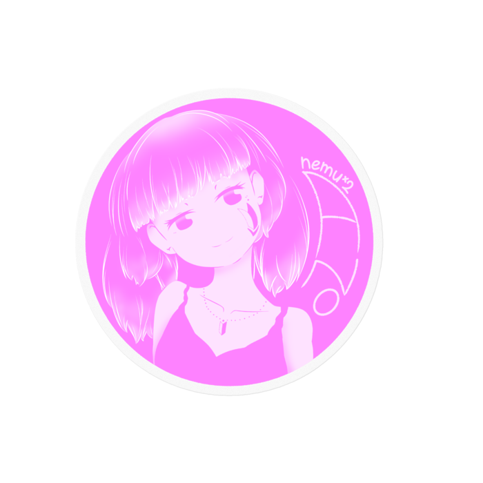 ステッカー - 100 x 100 (mm)