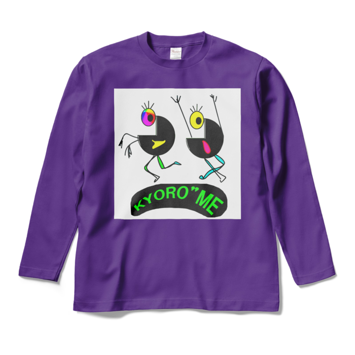 ロングスリーブTシャツ - M - パープル