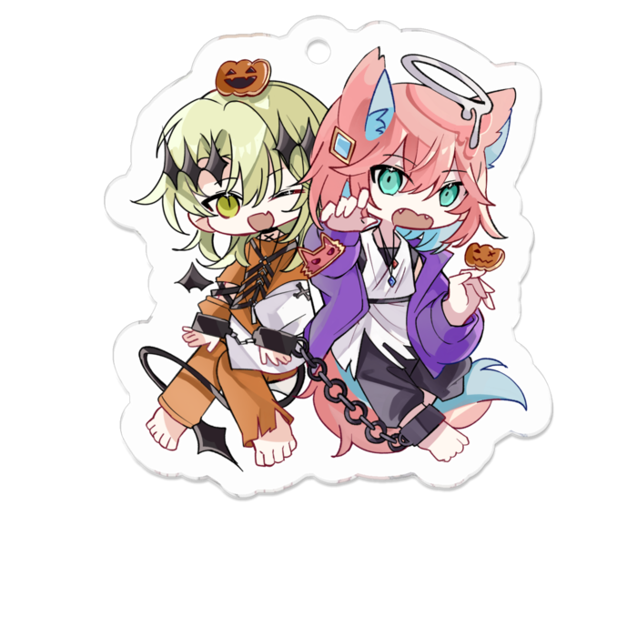 アクリルキーホルダー - 50 x 50 (mm)