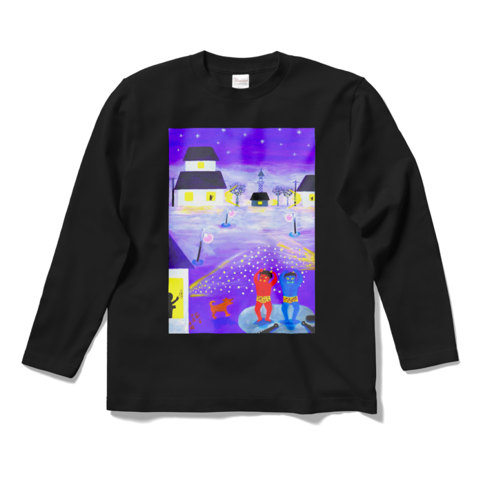 ロングスリーブTシャツ - S - ブラック