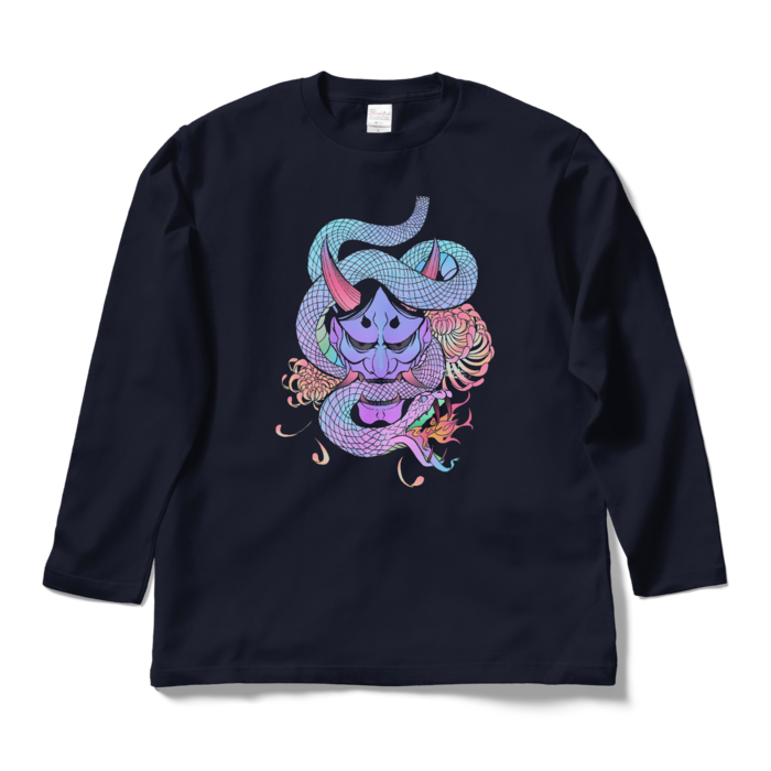 ロングスリーブTシャツ - L - ネイビー