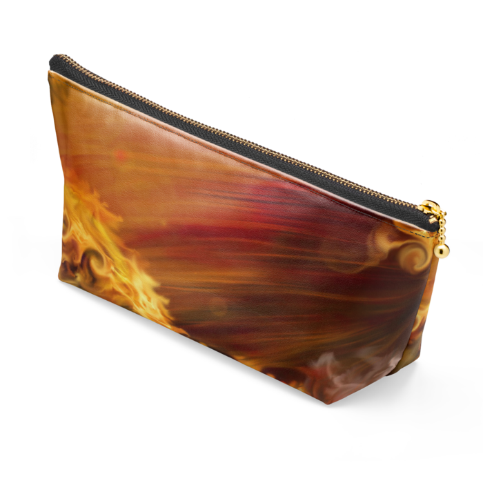 ポーチ - 長さ21.5cm / 高さ10cm - ブラック